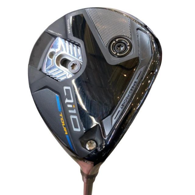 【中古】 テーラーメイド Qi10 TOUR 3W フェアウェイウッド FW 純正特注シャフト (フレックスSR) メンズ 男性用 右利き 右用 Cランク ゴルフクラブ