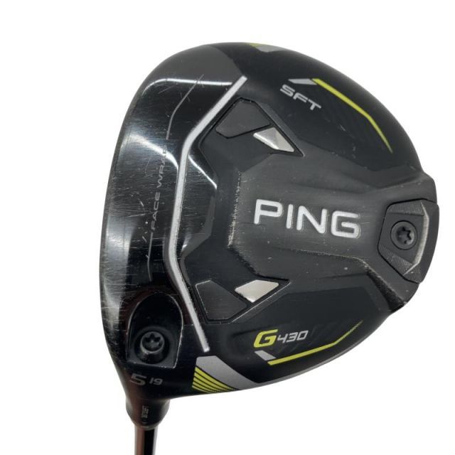 【中古】 ピン G430 SFT 5W レフティ フェアウェイウッド FW 純正特注シャフト (フレックスS) メンズ 男性用 左利き レフティ 左用 Cランク ゴルフクラブ