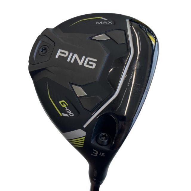 【中古】 ピン G430 MAX 3W フェアウェイウッド FW ALTA J CB BLACK(FW) (フレックスSR) メンズ 男性用 右利き 右用 Cランク ゴルフクラブ