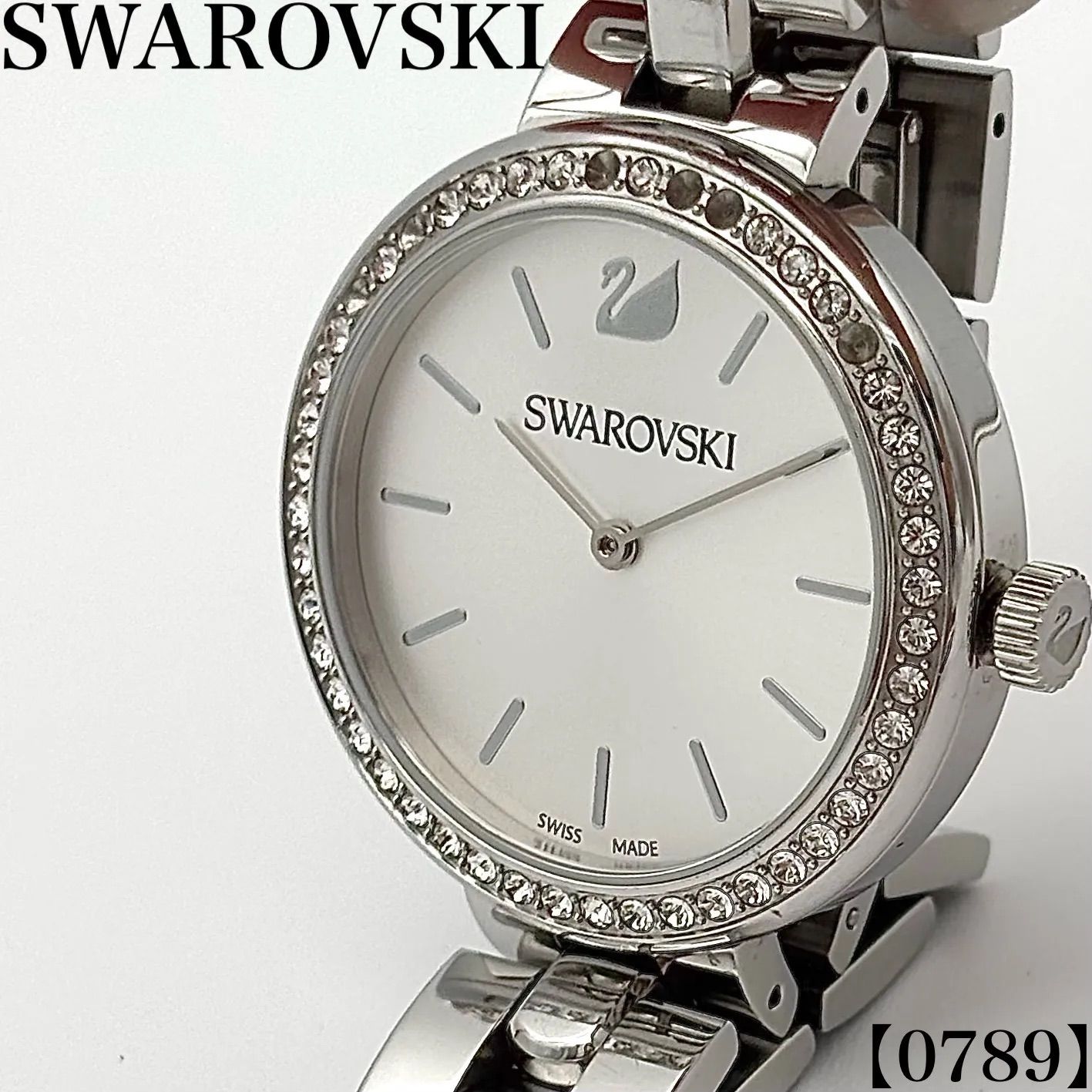 【S】スワロフスキー SWAROVSKI クリスタル レディース 腕時計 稼働品 稼働品 Working item スワロフスキー SWAROVSKI 腕時計 レディース