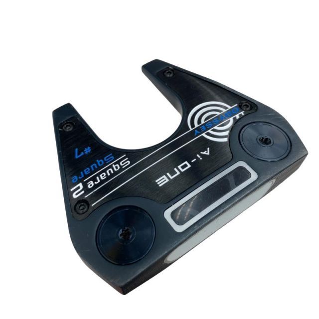 【中古】 オデッセイ Ai-ONE SQUARE 2 SQUARE #7 34インチ パター PT STROKE LAB 90 スチール (フレックスその他) メンズ 男性用 右利き 右用 Cランク ゴルフクラブ