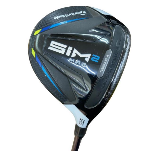 【中古】 テーラーメイド SIM2 MAX 5W フェアウェイウッド FW TENSEI BLUE TM50(SIM2 FW) (フレックスS) メンズ 男性用 右利き 右用 Cランク ゴルフクラブ