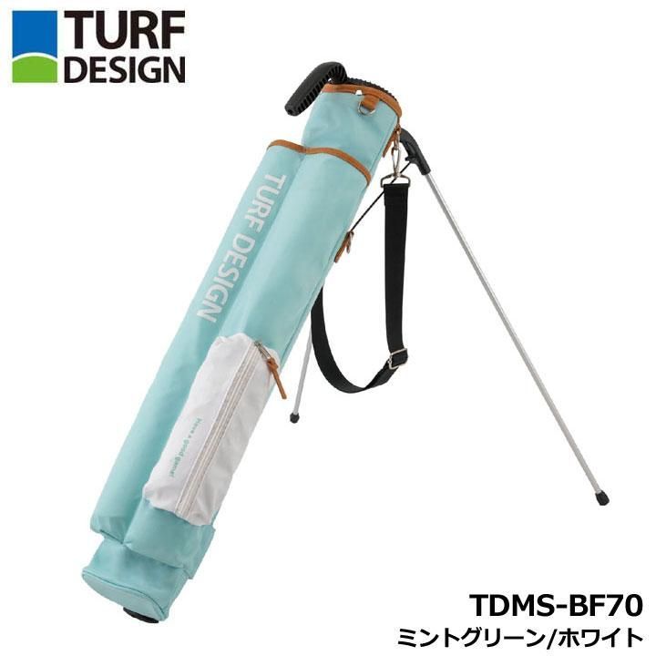 新品★ターフ デザイン★TURF DESIGN★TDMS-BF70 ミニ スタンド バッグ★クラブケース★5～6本収納★【MG/WH】ミントグリーン/ホワイト 7,920円