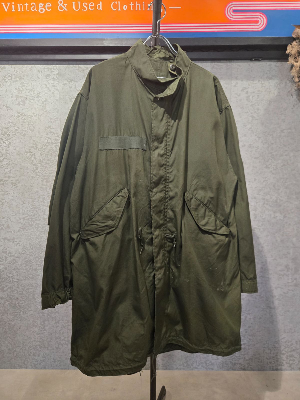 1970's U.S.Military　M-65 Fishtail Parker　SIZE : SMALL-REGULAR ミリタリー　ジャケット　フィッシュテール　60s 80s アメリカ軍