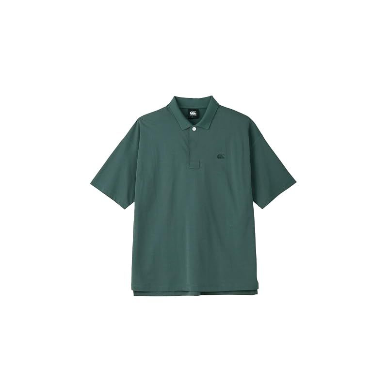 【新品】 [カンタベリー] ポロシャツ S/S HEAT SHIELD POLO CG_チャコールグレー L