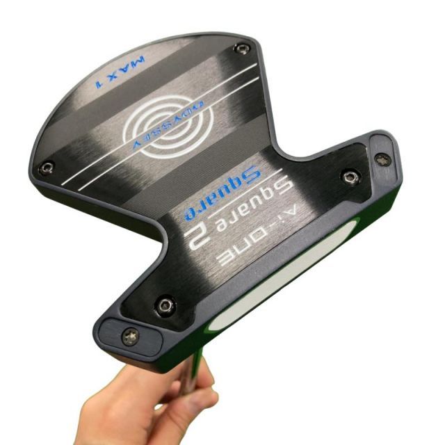 【中古】 オデッセイ Ai-ONE SQUARE 2 SQUARE MAX 1 33インチ パター PT STROKE LAB 90 スチール (フレックスその他) メンズ 男性用 右利き 右用 Bランク ゴルフクラブ