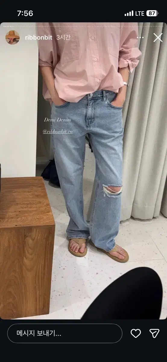 ribbonbit demi denim sサイズ