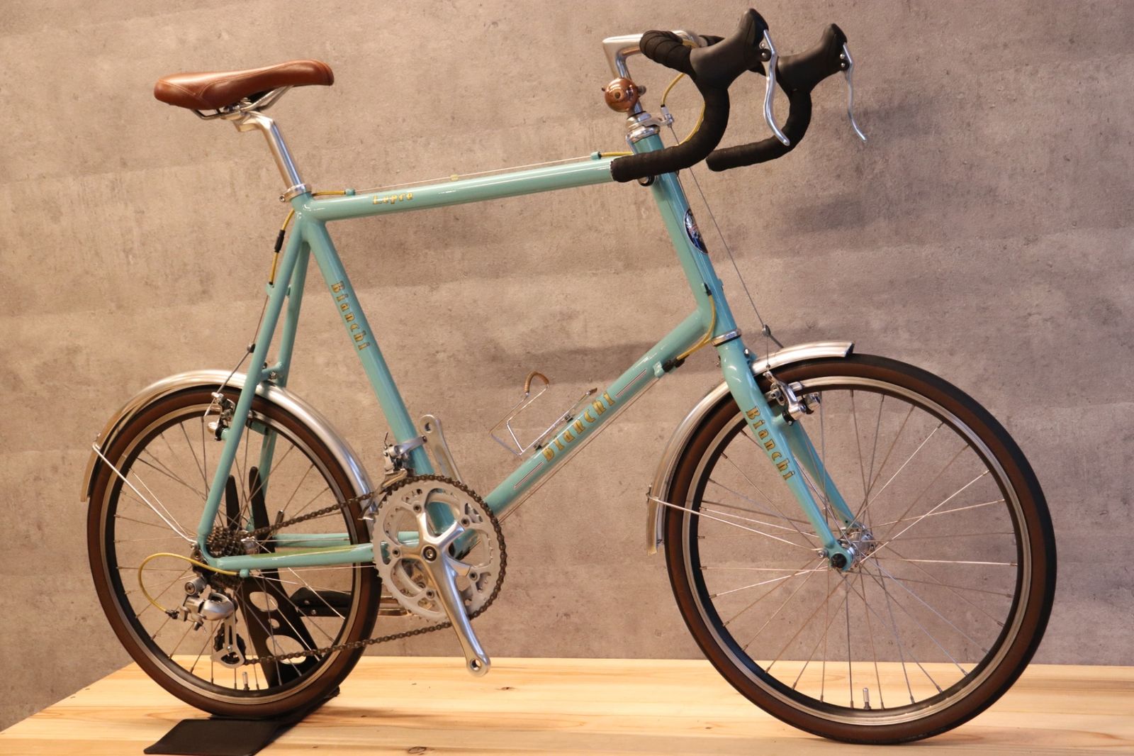 ミニベロ　Bianchi LEPRE ビアンキ 20インチ　クロモリ ビアンキ BIANCHI レプレ Lepre MINIVELO-8 2012年頃 シマノ 8S