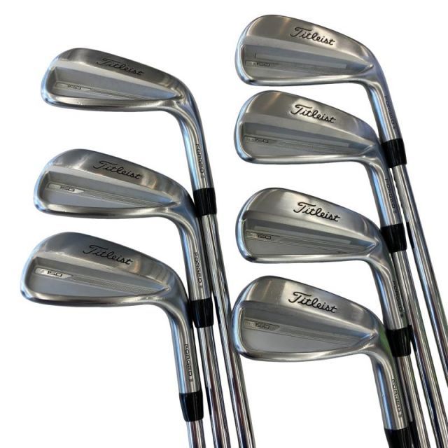 【中古】 タイトリスト Titleist T150(2023) 7S アイアンセット IR 純正特注シャフト (フレックスR) メンズ 男性用 右利き 右用 Cランク ゴルフクラブ