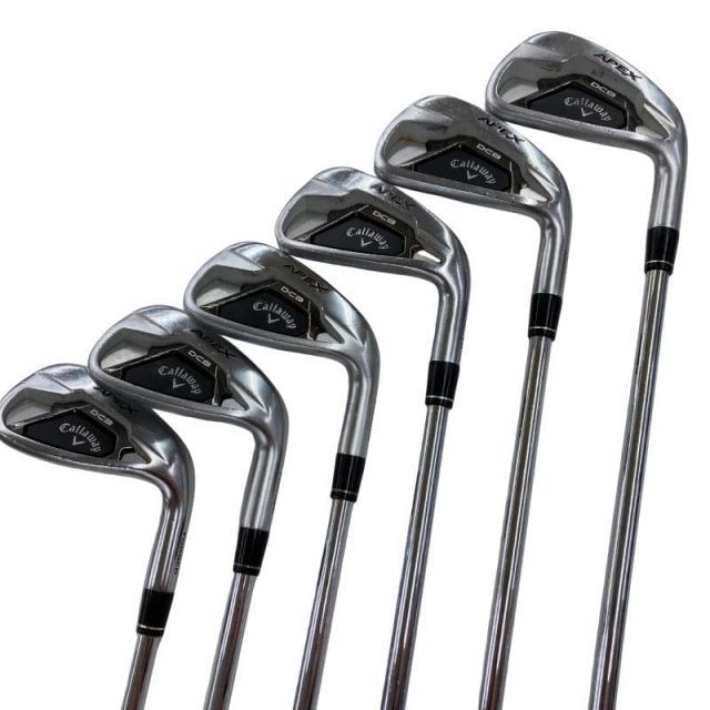 【中古】 キャロウェイ APEX DCB(2021) 6S アイアンセット IR NS PRO 950GH neo (フレックスS) メンズ 男性用 右利き 右用 Dランク ゴルフクラブ