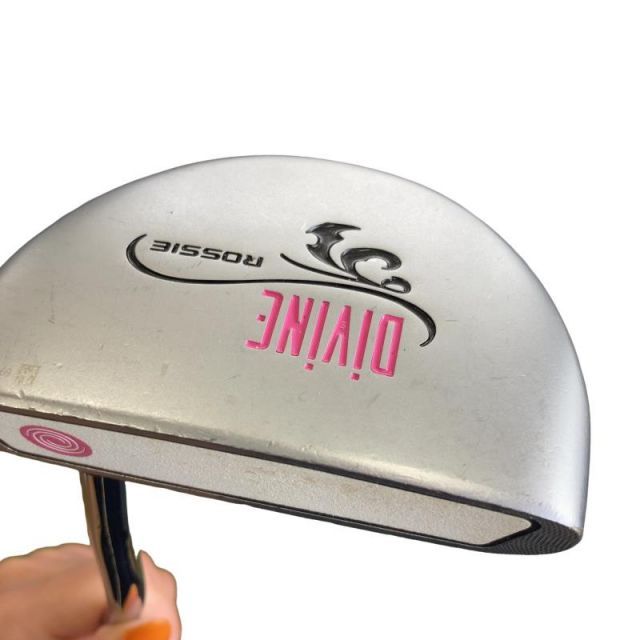 【中古】 オデッセイ DIVINE LINE(ピンク) ROSSIE 32インチ レディース パター PT スチール (フレックスその他) レディース 女性用 右利き 右用 Cランク ゴルフクラブ