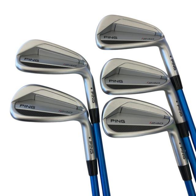 【中古】 ピン i240 5S アイアンセット IR ALTA J CB BLUE(IR) (フレックスSR) メンズ 男性用 右利き 右用 Cランク ゴルフクラブ