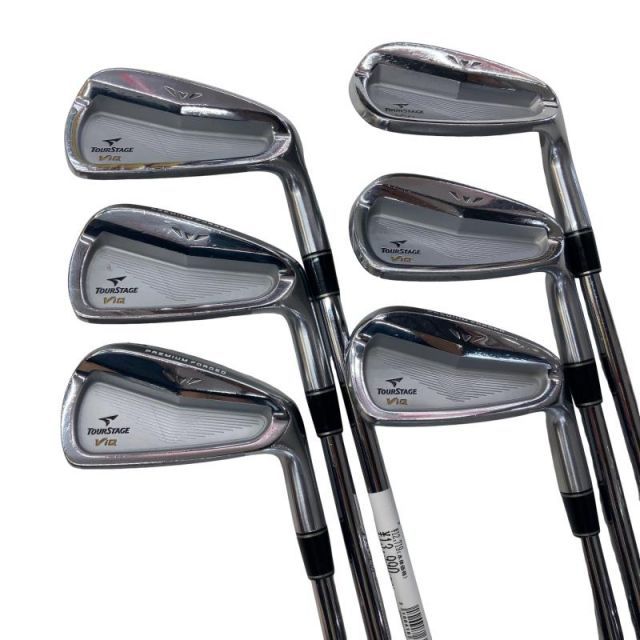 【中古】 ブリヂストン TOURSTAGE ViQ FORGED(2006) 6S アイアンセット IR NS PRO V90 (フレックスS) メンズ 男性用 右利き 右用 Cランク ゴルフクラブ