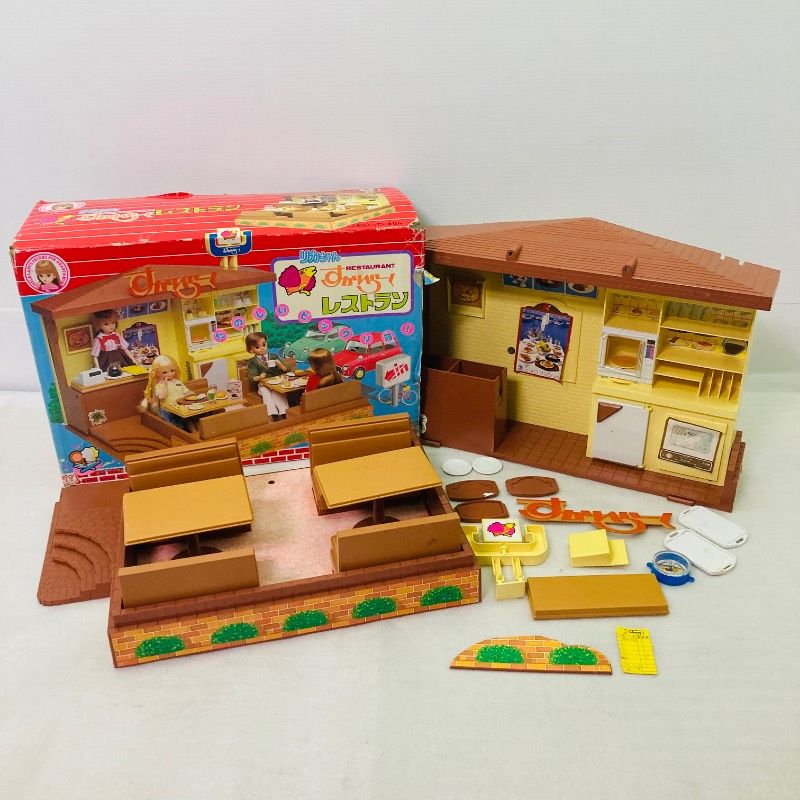 【ジャンク品】 リカちゃん すかいらーくレストラン タカラ TAKARATOMY ハウス玩具