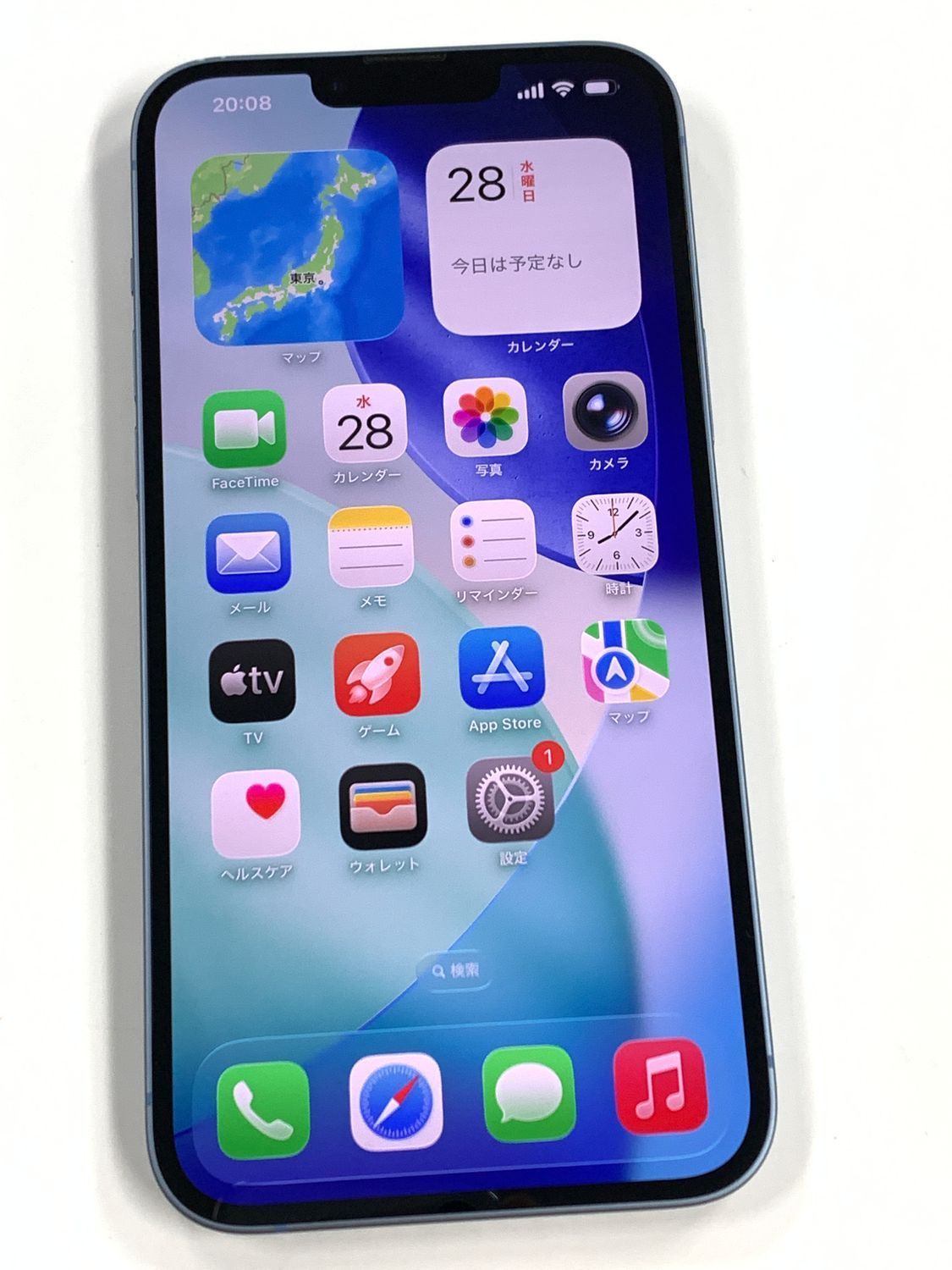 バッテリー83% SIMフリー iPhone14 Plus 256GB ブルー - メルカリ