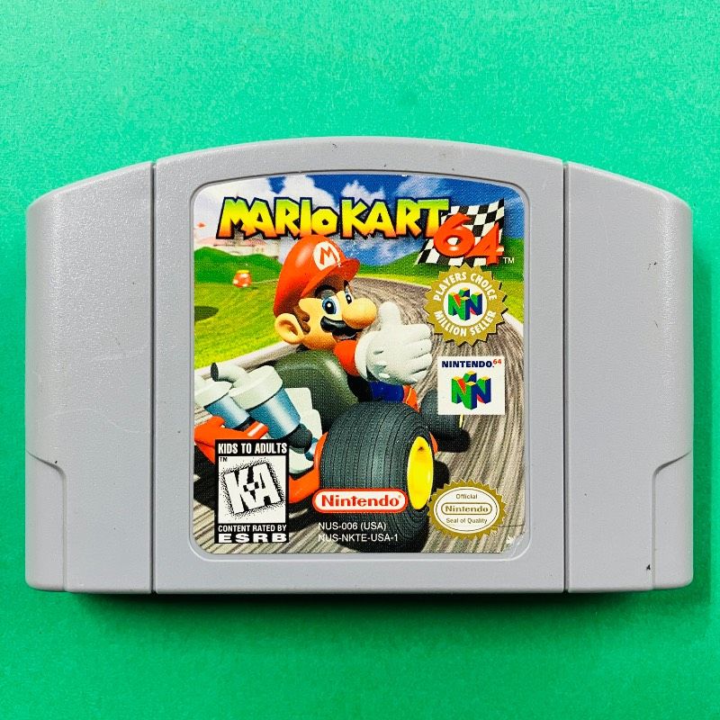 【海外版 北米版 】【ソフトのみ】ニンテンドー64 マリオカート 任天堂