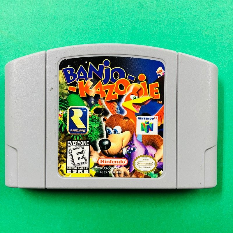 【海外版 北米版 】【ソフトのみ】ニンテンドー64 バンジョーとカズーイの大冒険 任天堂