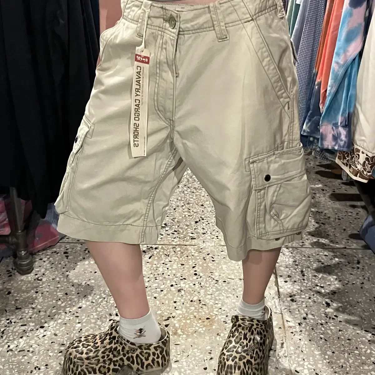 リーバイス リーバイス ハーフ カーゴ パンツ