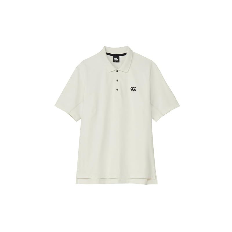 【新品】 [カンタベリー] ポロシャツ MEDIA POLO アイボリー L