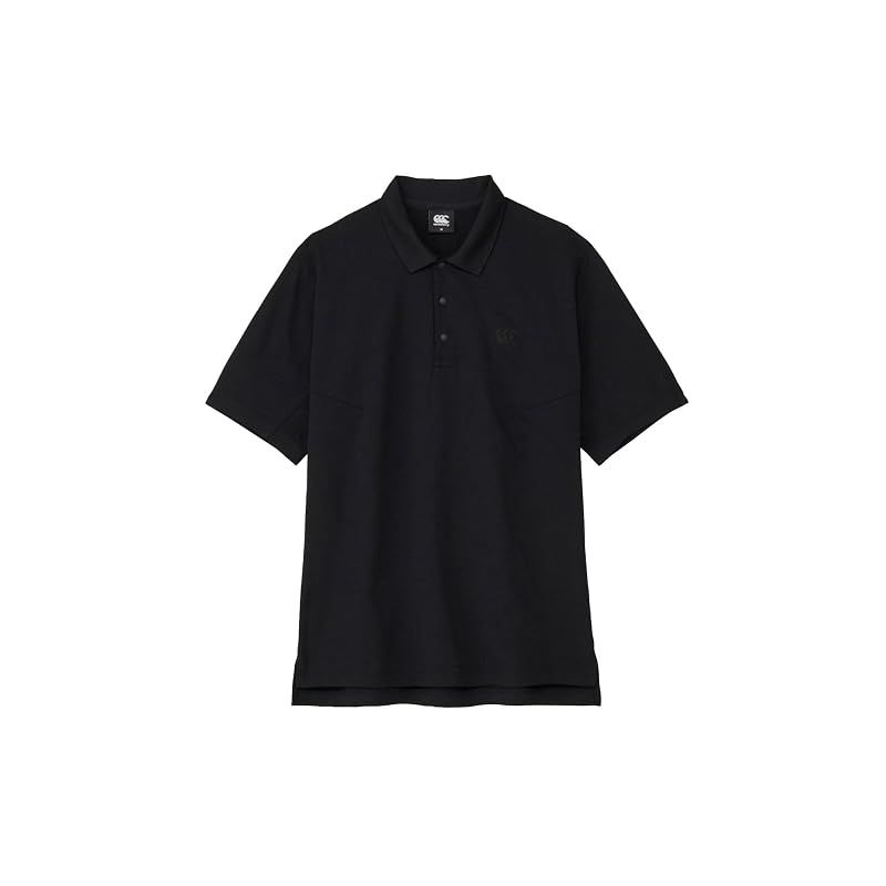 【新品】 [カンタベリー] ポロシャツ MEDIA POLO ブラック XL