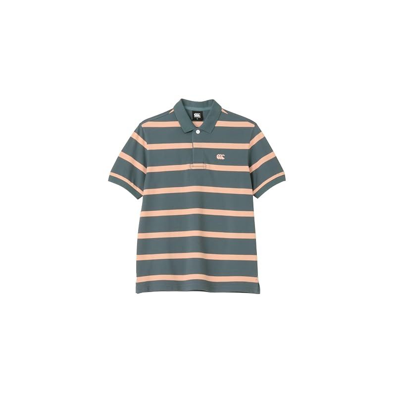 【新品】 [カンタベリー] ラガーポロ S/S RUGGER POLO CG_チャコールグレー 3L