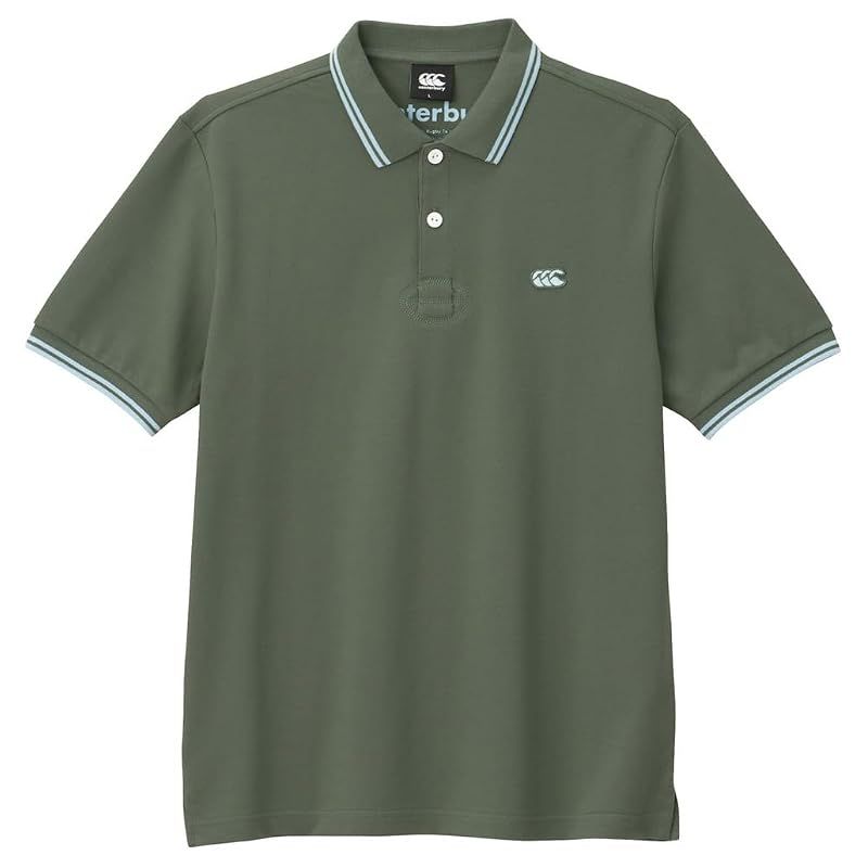 【新品】 [カンタベリー] S/S RUGGER POLO ショートスリーブラガーポロ RA33079 ライトオリーブ S