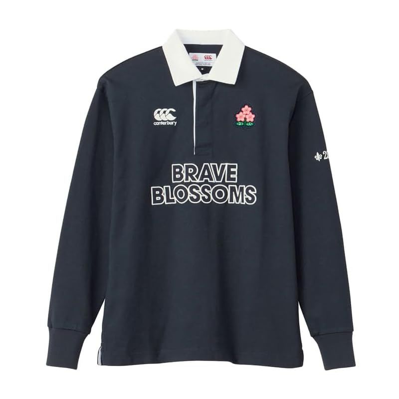 【新品】 [カンタベリー] JAPAN L/S RUGBY JERSEY ジャパンロングスリーブラグビージャージ 29_ネイビー S 1