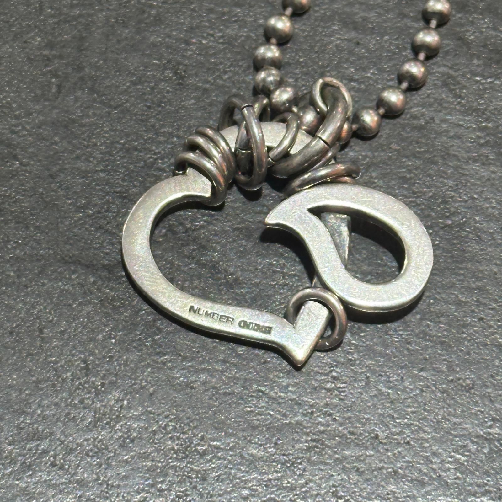 NUMBER(N)INE × JAM HOME MADE 03AW ハート涙ネックレス カート期