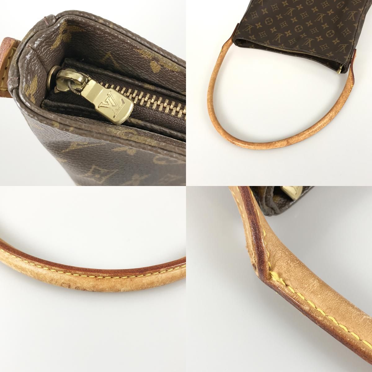 ルイ・ヴィトン LOUIS VUITTON モノグラム ルーピング GM M51145 PVC