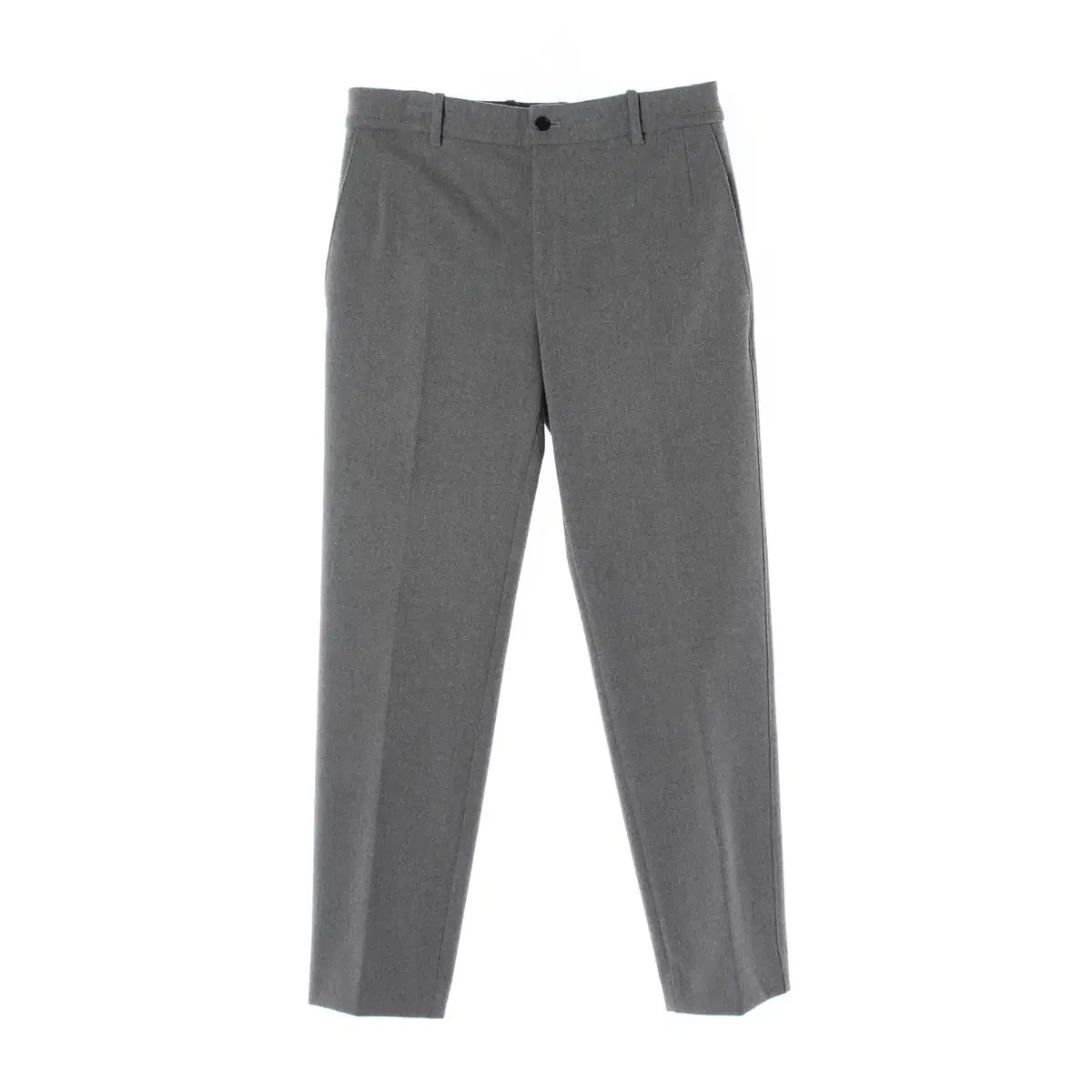 TIME HOMME ストレートフィット スラックス パンツ グレー