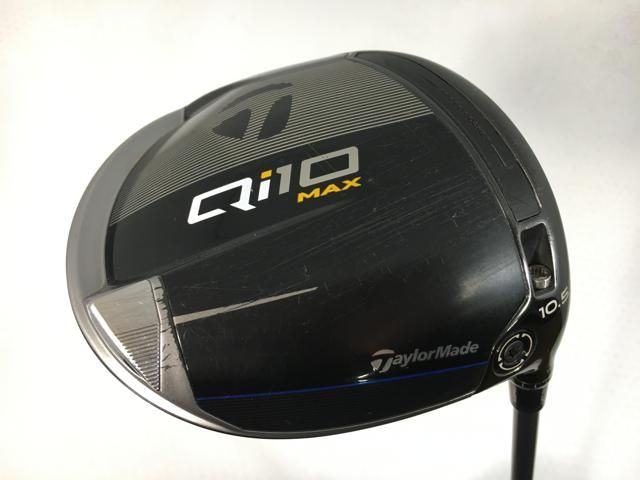返品OK 【中古ゴルフクラブ】テーラーメイド Qi10 MAX ドライバー 2024 (日本仕様) TENSEI SILVER TM50 1W