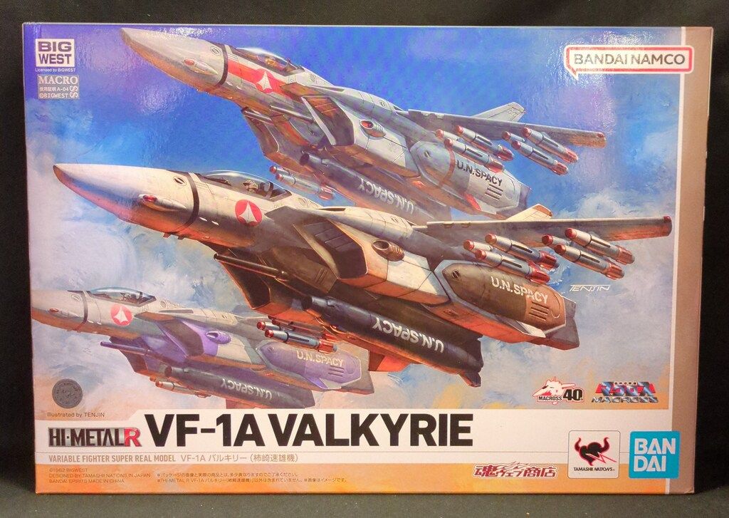 BANDAI SPIRITS HI-METAL R VF-1A バルキリー（柿崎速雄機）