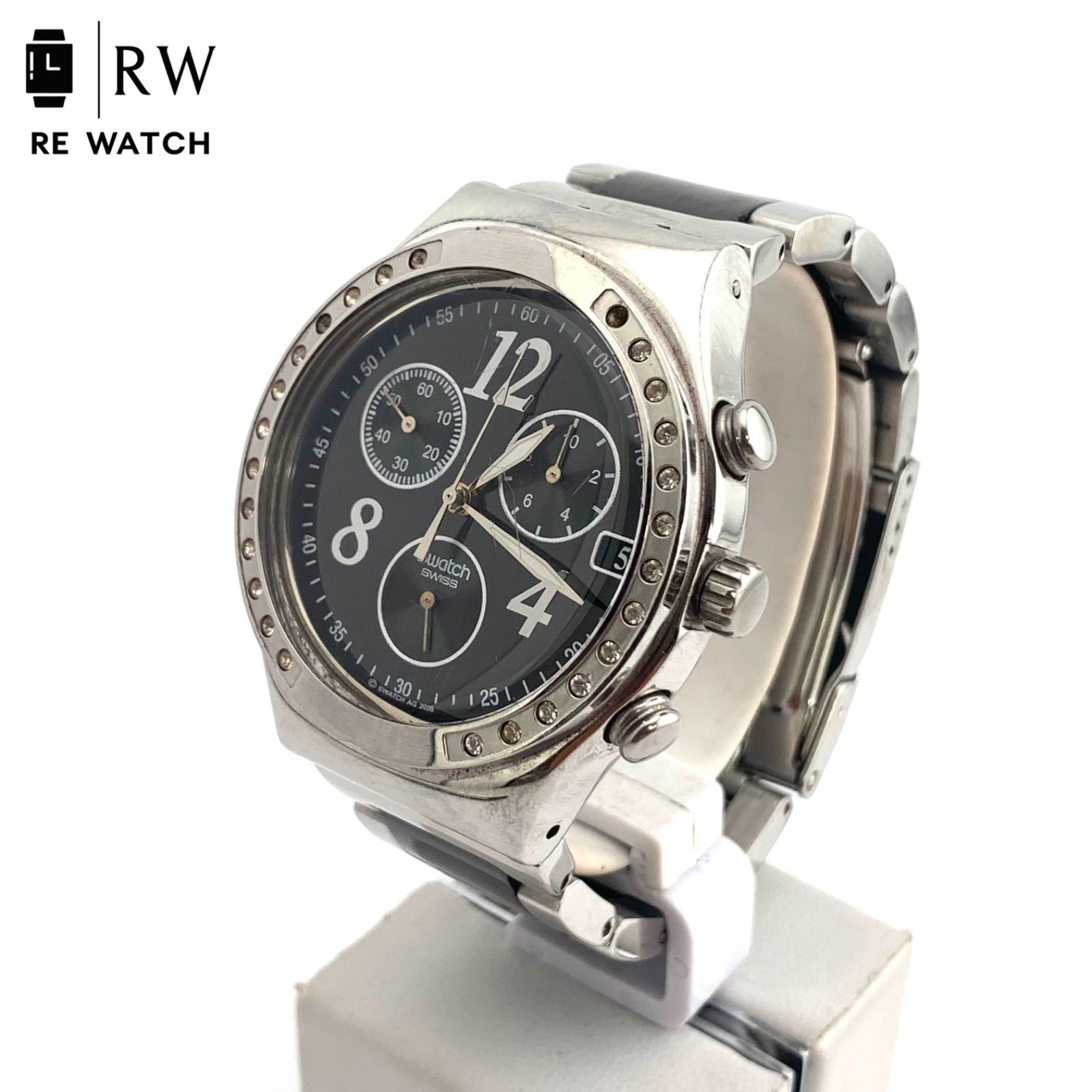 中古】Swatch Irony AG 2006 クロノグラフ 腕時計 本体 - メルカリ
