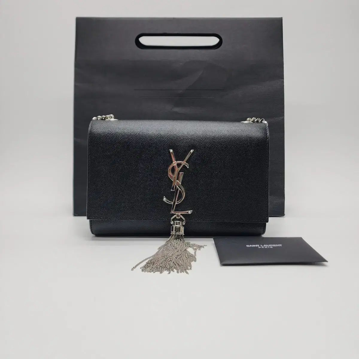 ほぼ新品 Saint Laurent サンローラン ケイト タッセル スモール ショルダーバッグ 474366