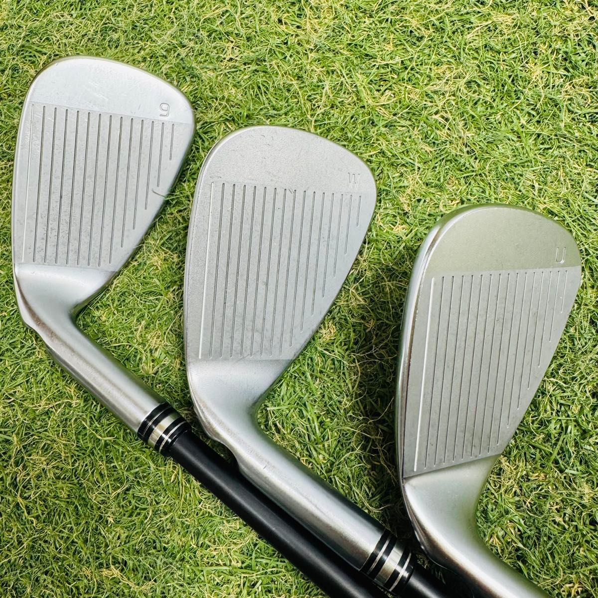 良品】初心者推奨 ピン G425 緑ドット メンズアイアンセット 6本 R