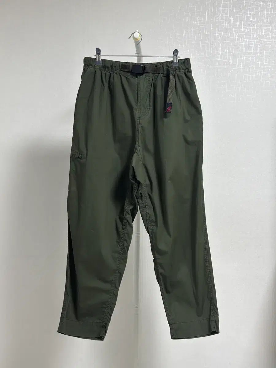 グラミチ サマー コットン パンツ オリーブ L