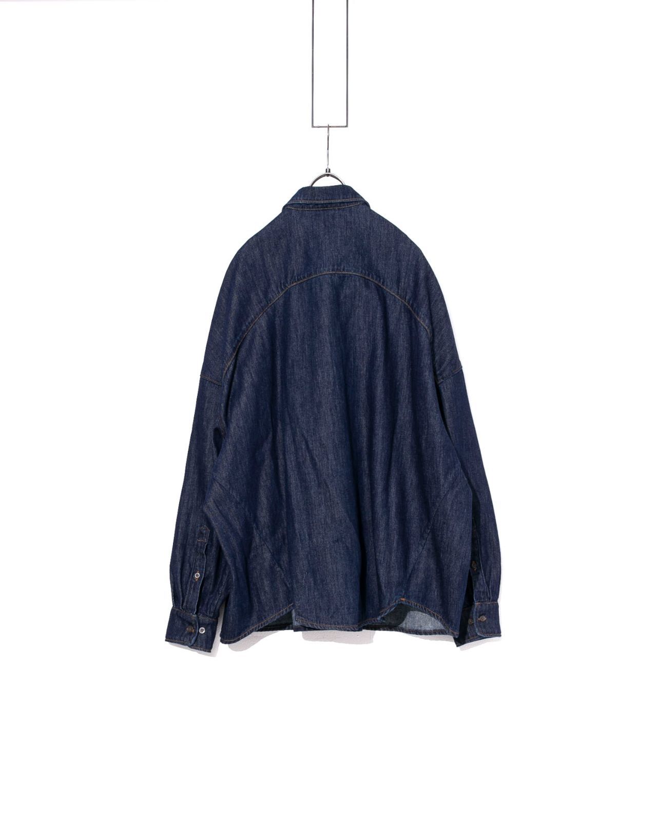 DRIES VAN NOTEN ドリスヴァンノッテン ビックシルエットデニムシャツ_