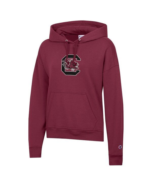 チャンピオン レディース アウター パーカー・スウェット フリース パーカー Champion Womens Garnet South Carolina Gamecocks Powerblend Fl
