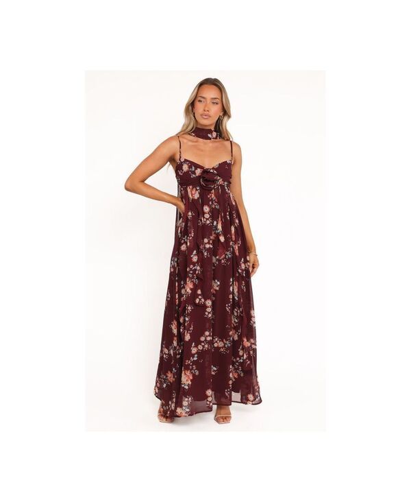Petal and Pup レディース トップス ワンピース マキシワンピース フラワー柄 マキシ フラワー Petal and Pup Womens Tully Maxi Dress Berry F
