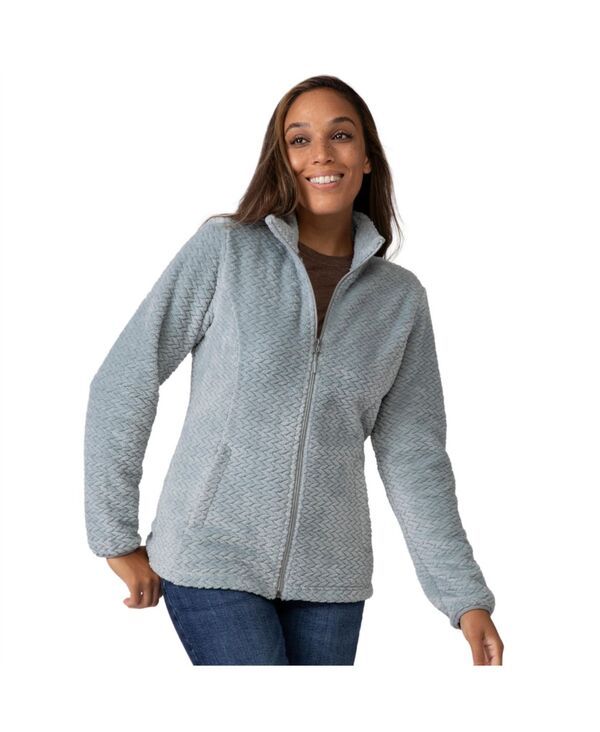 フリー カントリー レディース アウター ジャケット・ブルゾン ジャケット Free Country Womens Cable Braided Butter Pile Jacket Willow 10,904円