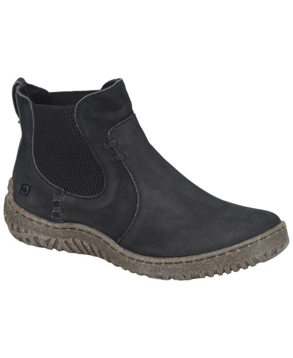 ボーン レディース シューズ ブーツ・レインブーツ チェルシー ブーツ Born Womens Bali Chelsea Booties Black Nubuck ブラック