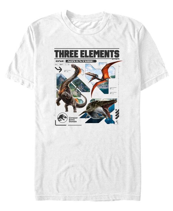 フィフスサン メンズ トップス Tシャツ クルーネック シャツ Fifth Sun Mens Jurassic World Rebirth Crewneck TShirt White ホワイト