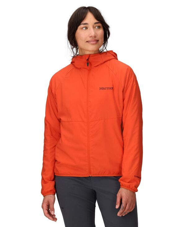 マーモット レディース アウター パーカー・スウェット Marmot Womens Aerothermal Hoody Ginger Blow