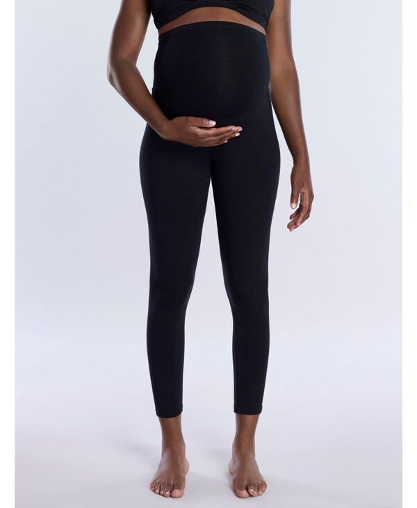 マザーフッドマタニティー レディース ボトムス カジュアルパンツ レギンス Womens Essential Stretch Secret Fit Over the Belly Maternity L