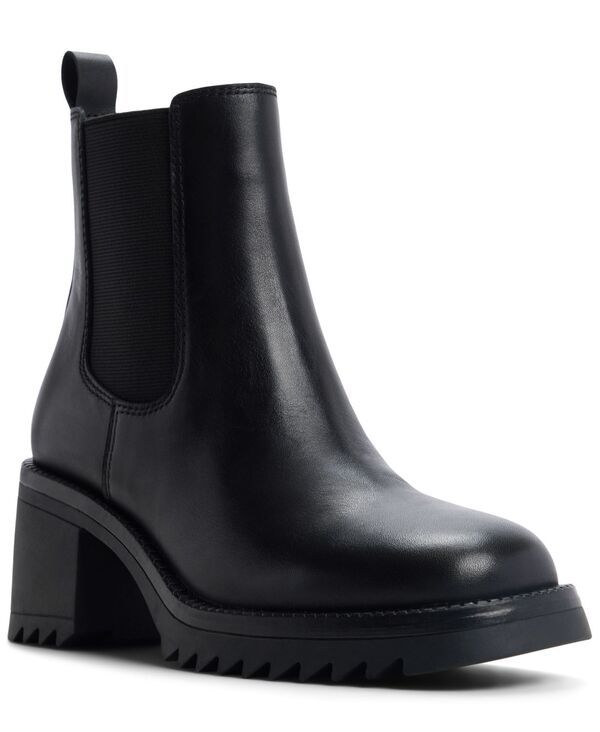 アルド レディース シューズ ブーツ・レインブーツ チェルシー ブーツ ALDO Womens Anneliese Chelsea Square Toe Boots Black Smooth ブラック 33,020円