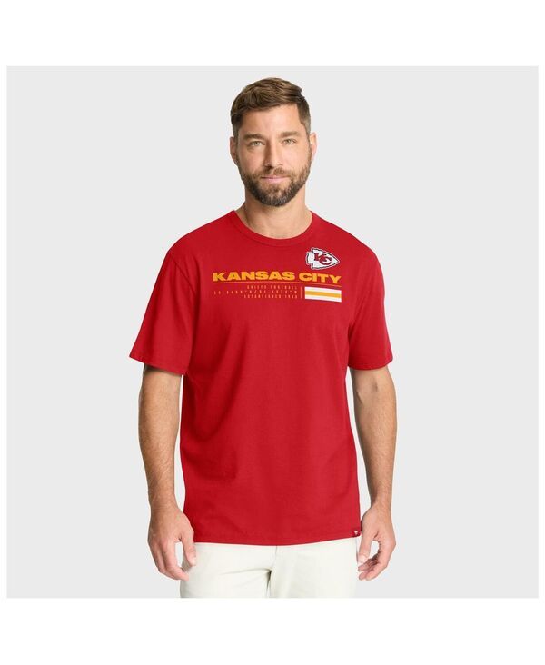 ファナティクス メンズ トップス Tシャツ Fanatics Mens Red Kansas City Chiefs Chop Block Legacy TShirt Red レッド