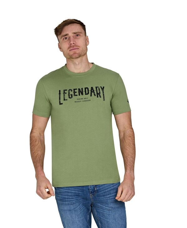 ライジングブル メンズ トップス Tシャツ Raging Bull Mens MF Legendary TShirt Olive オリーブ