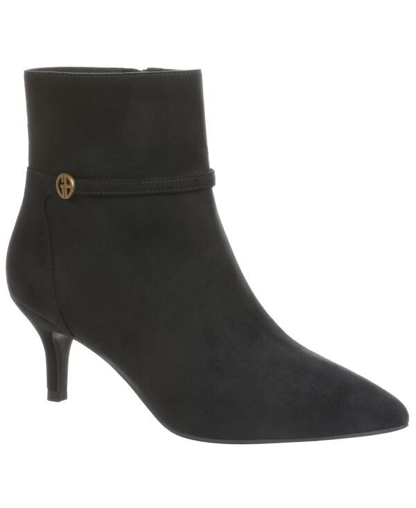 ジャーニ ベルニーニ レディース シューズ ブーツ・レインブーツ Giani Bernini Womens Caminna Pointed Toe Dress Booties Black Micro