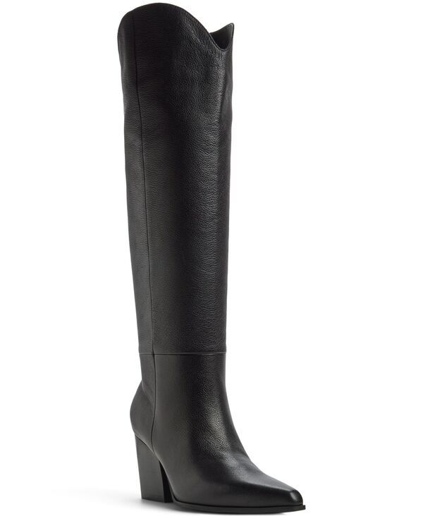アルド レディース シューズ ブーツ・レインブーツ トール ブーツ ALDO Womens Kaely KneeHigh Tall Western Boots Black ブラック