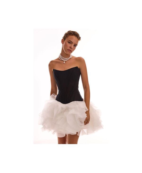 ミルカ レディース トップス ワンピース Milla Womens Chic lowwaist black fitted corset Black ブラック